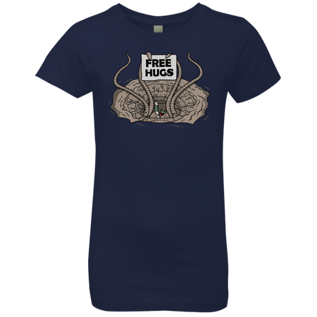 T-Shirts Midnight Navy / YXS Sarlacc Free Hugs Girls Premium T-Shirt