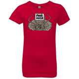 T-Shirts Red / YXS Sarlacc Free Hugs Girls Premium T-Shirt