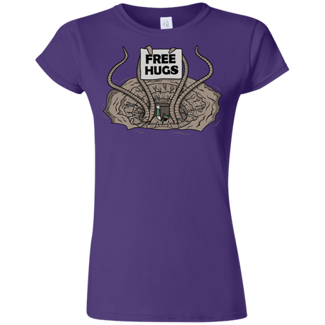 T-Shirts Purple / S Sarlacc Free Hugs Junior Slimmer-Fit T-Shirt