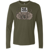 T-Shirts Military Green / S Sarlacc Free Hugs Men's Premium Long Sleeve
