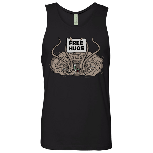 T-Shirts Black / S Sarlacc Free Hugs Men's Premium Tank Top