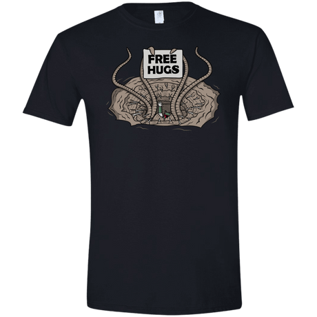 T-Shirts Black / X-Small Sarlacc Free Hugs Men's Semi-Fitted Softstyle