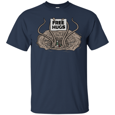 T-Shirts Navy / S Sarlacc Free Hugs T-Shirt