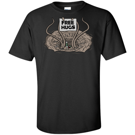T-Shirts Black / XLT Sarlacc Free Hugs Tall T-Shirt