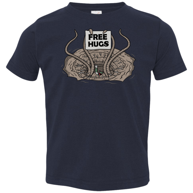 T-Shirts Navy / 2T Sarlacc Free Hugs Toddler Premium T-Shirt
