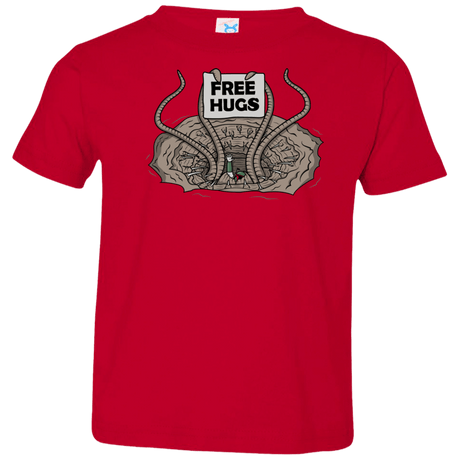 T-Shirts Red / 2T Sarlacc Free Hugs Toddler Premium T-Shirt