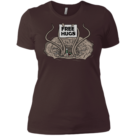 T-Shirts Dark Chocolate / X-Small Sarlacc Free Hugs Women's Premium T-Shirt