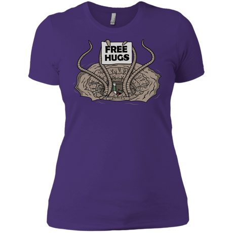 T-Shirts Purple Rush/ / X-Small Sarlacc Free Hugs Women's Premium T-Shirt