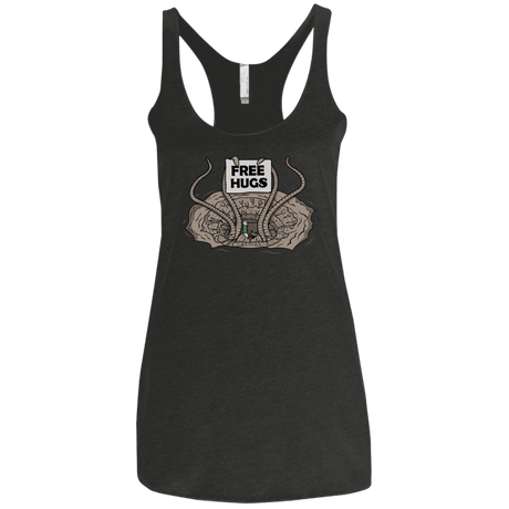 T-Shirts Vintage Black / X-Small Sarlacc Free Hugs Women's Triblend Racerback Tank