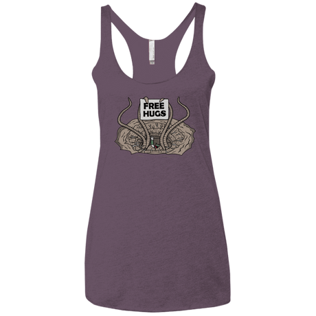 T-Shirts Vintage Purple / X-Small Sarlacc Free Hugs Women's Triblend Racerback Tank