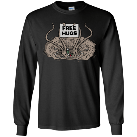 T-Shirts Black / YS Sarlacc Free Hugs Youth Long Sleeve T-Shirt