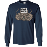 T-Shirts Navy / YS Sarlacc Free Hugs Youth Long Sleeve T-Shirt
