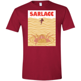 T-Shirts Cardinal Red / S Sarlacc Men's Semi-Fitted Softstyle