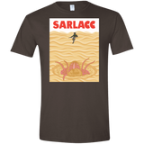 T-Shirts Dark Chocolate / S Sarlacc Men's Semi-Fitted Softstyle