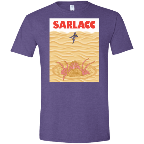 T-Shirts Heather Purple / S Sarlacc Men's Semi-Fitted Softstyle