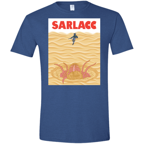 T-Shirts Heather Royal / X-Small Sarlacc Men's Semi-Fitted Softstyle