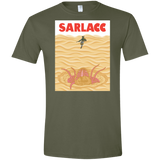 T-Shirts Military Green / S Sarlacc Men's Semi-Fitted Softstyle