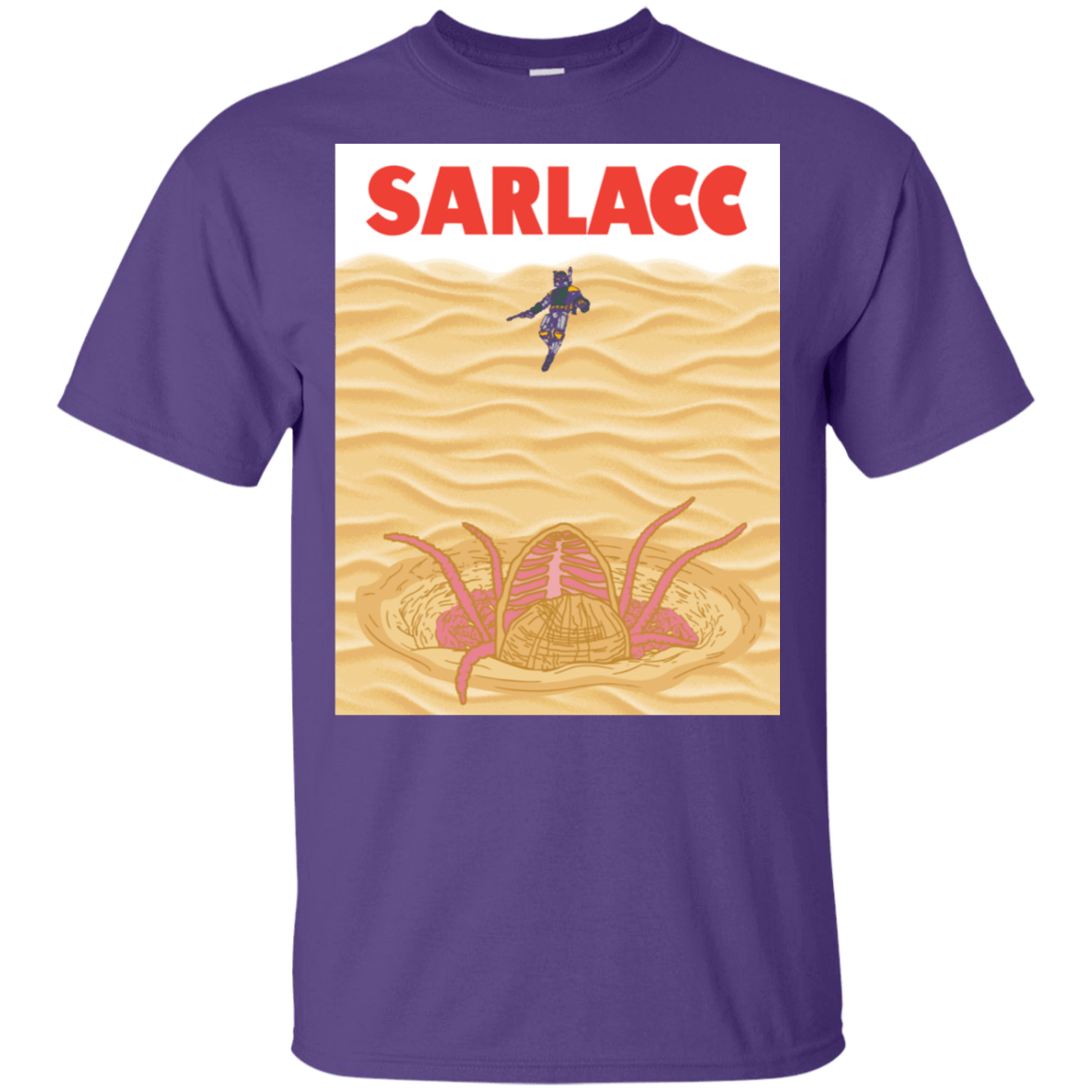 T-Shirts Purple / S Sarlacc T-Shirt