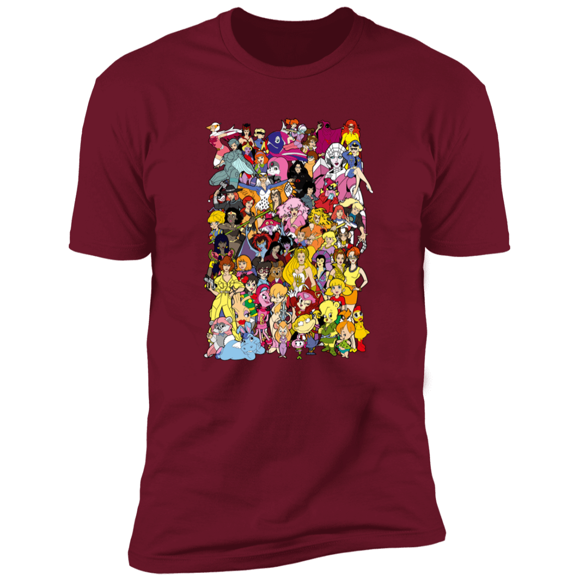 T-Shirts Cardinal / S Saturday Morning Ladies Men's Premium T-Shirt