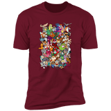 T-Shirts Cardinal / S Saturday Morning Sidekicks Men's Premium T-Shirt