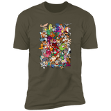 T-Shirts Military Green / S Saturday Morning Sidekicks Men's Premium T-Shirt