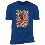 T-Shirts Royal / S Saturday Morning Sidekicks Men's Premium T-Shirt