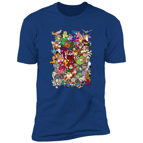 T-Shirts Royal / S Saturday Morning Sidekicks Men's Premium T-Shirt