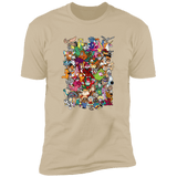 T-Shirts Sand / S Saturday Morning Sidekicks Men's Premium T-Shirt