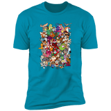 T-Shirts Turquoise / S Saturday Morning Sidekicks Men's Premium T-Shirt