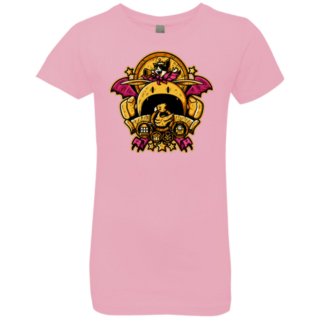 T-Shirts Light Pink / YXS SAUCER CREST Girls Premium T-Shirt