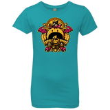 T-Shirts Tahiti Blue / YXS SAUCER CREST Girls Premium T-Shirt