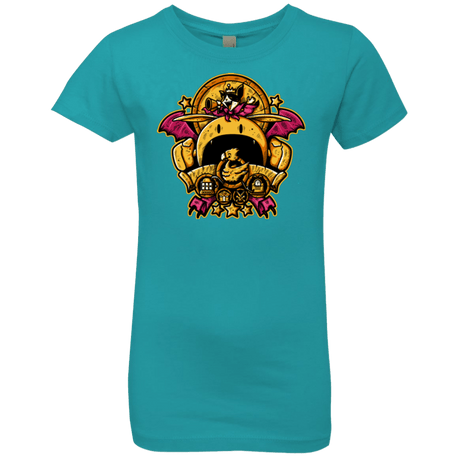 T-Shirts Tahiti Blue / YXS SAUCER CREST Girls Premium T-Shirt