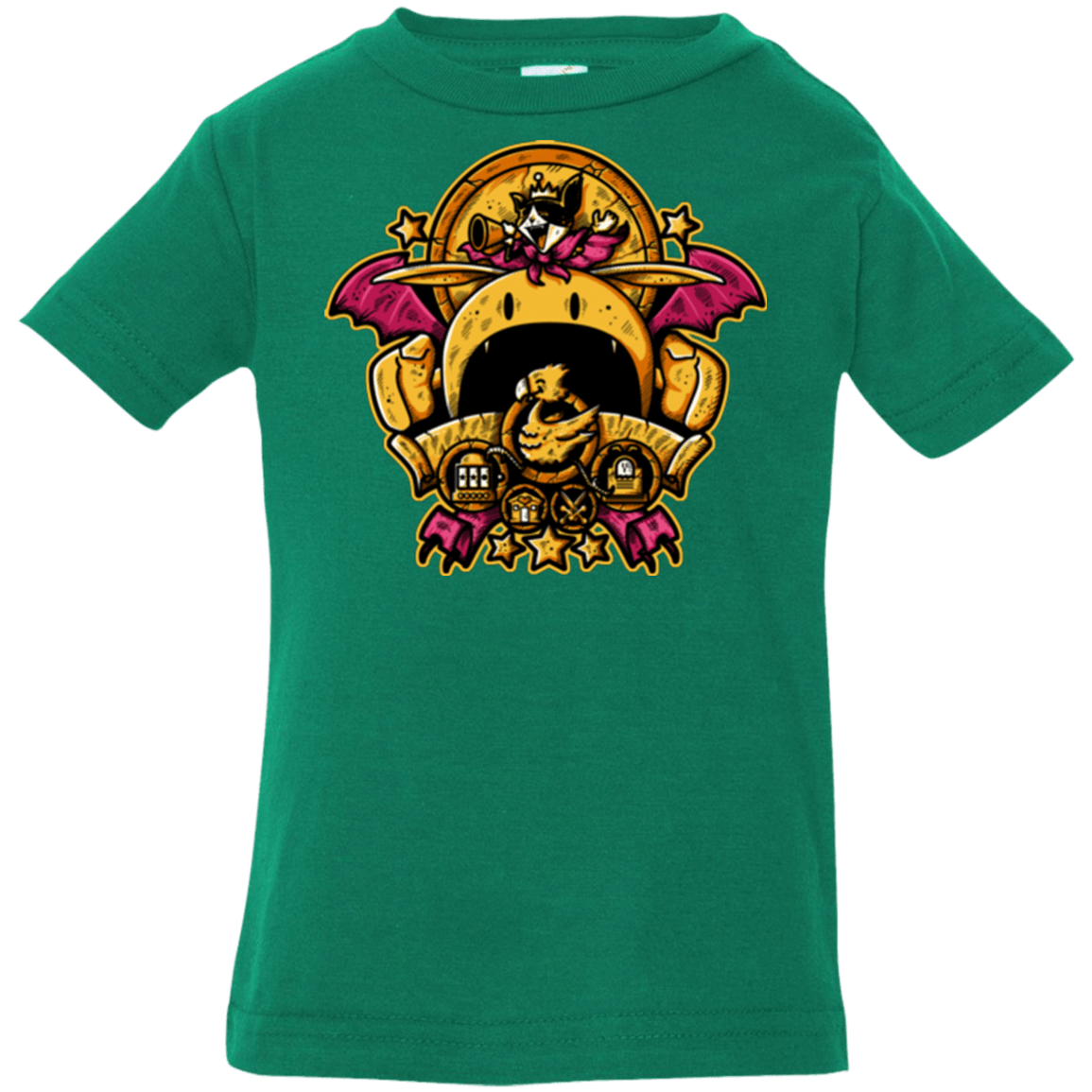 T-Shirts Kelly / 6 Months SAUCER CREST Infant Premium T-Shirt