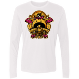 T-Shirts White / Small SAUCER CREST Men's Premium Long Sleeve