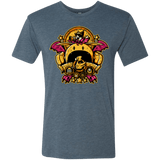T-Shirts Indigo / Small SAUCER CREST Men's Triblend T-Shirt