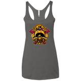 T-Shirts Premium Heather / X-Small SAUCER CREST Women's Triblend Racerback Tank