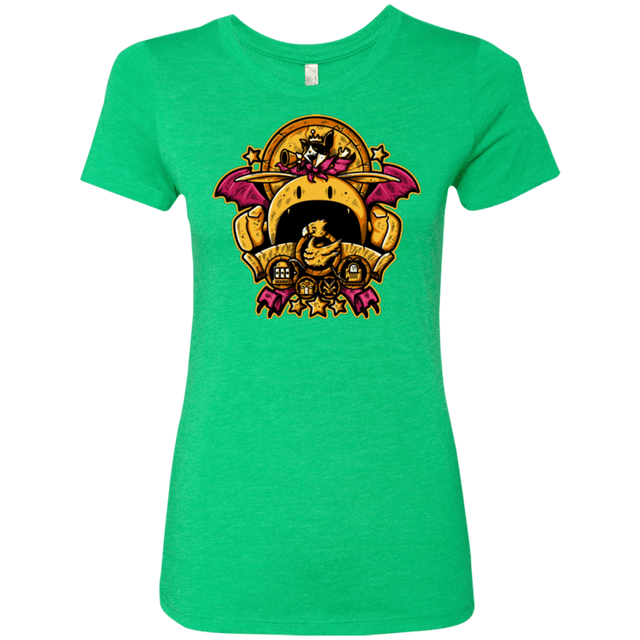 T-Shirts Envy / Small SAUCER CREST Women's Triblend T-Shirt