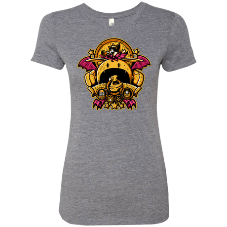 T-Shirts Premium Heather / Small SAUCER CREST Women's Triblend T-Shirt