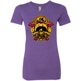 T-Shirts Purple Rush / Small SAUCER CREST Women's Triblend T-Shirt