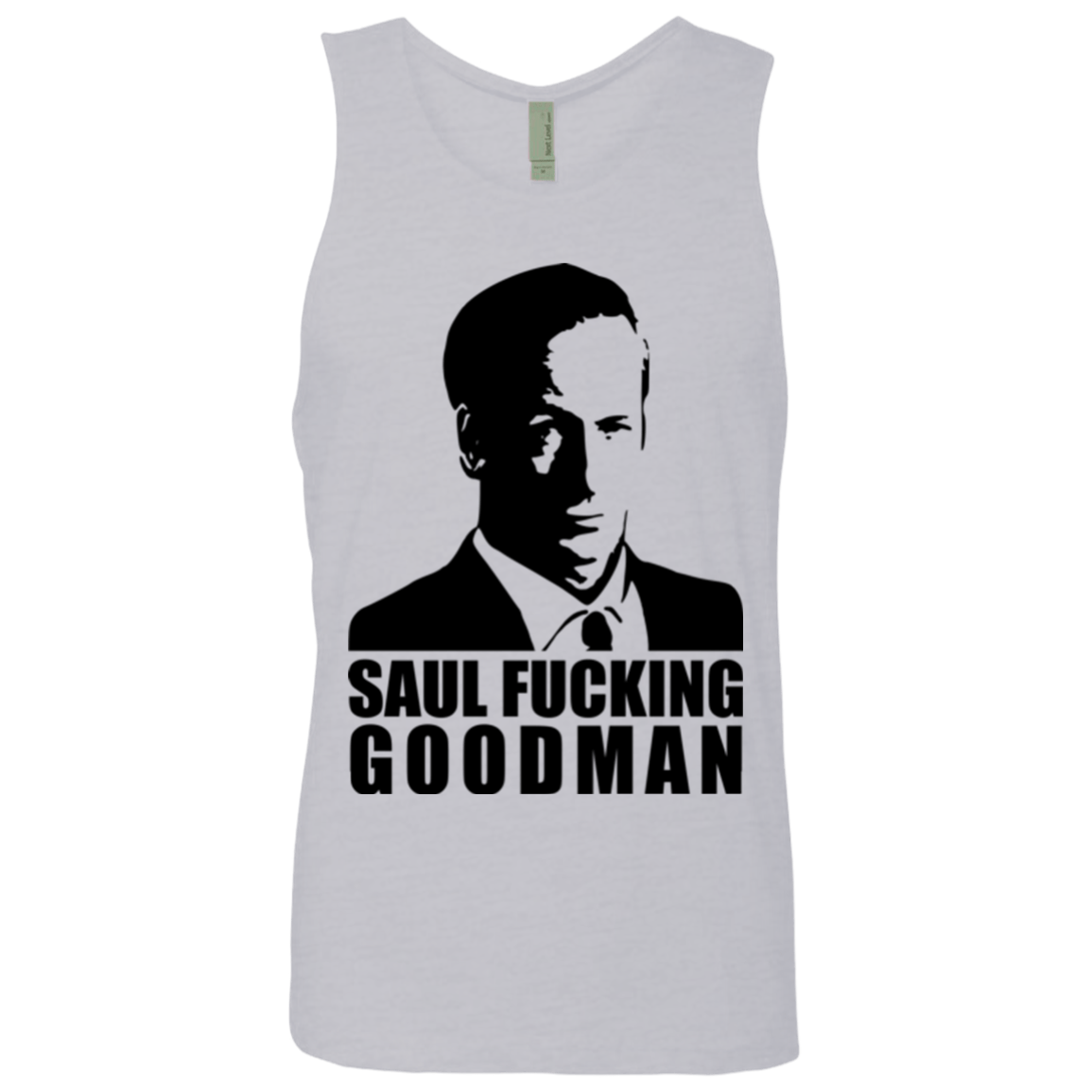 T-Shirts Heather Grey / Small Saul fucking Goodman Men's Premium Tank Top