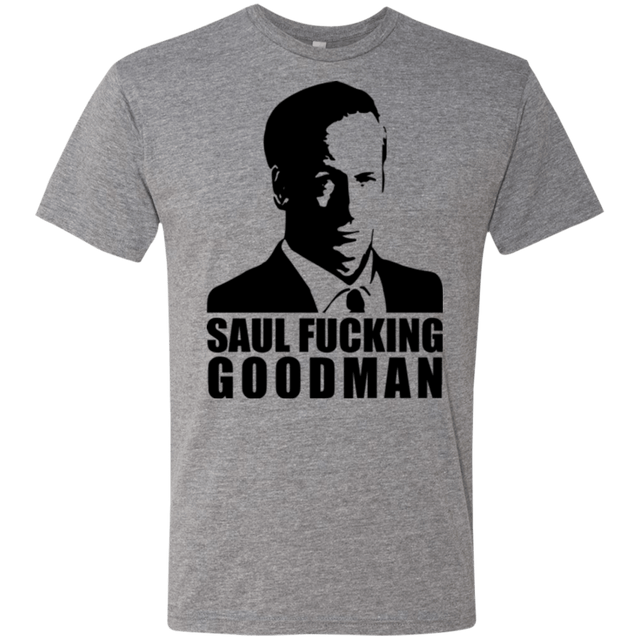 T-Shirts Premium Heather / Small Saul fucking Goodman Men's Triblend T-Shirt