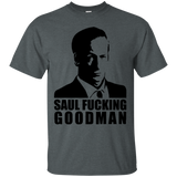 T-Shirts Dark Heather / Small Saul fucking Goodman T-Shirt