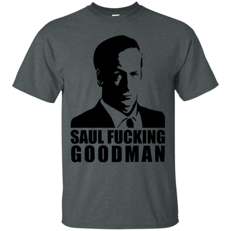 T-Shirts Dark Heather / Small Saul fucking Goodman T-Shirt