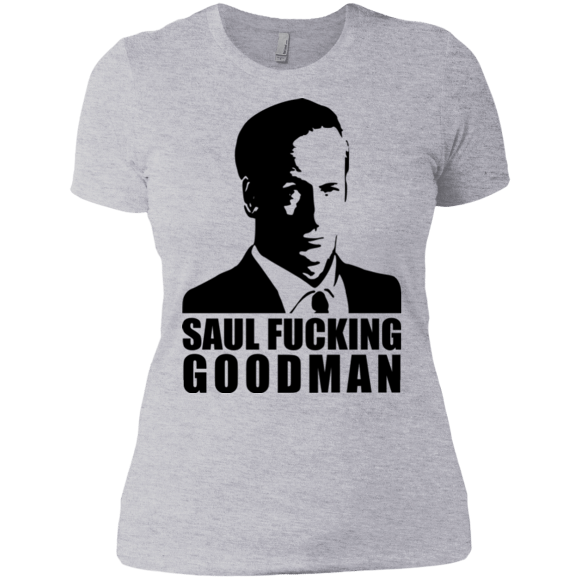 T-Shirts Heather Grey / X-Small Saul fucking Goodman Women's Premium T-Shirt