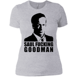 T-Shirts Heather Grey / X-Small Saul fucking Goodman Women's Premium T-Shirt