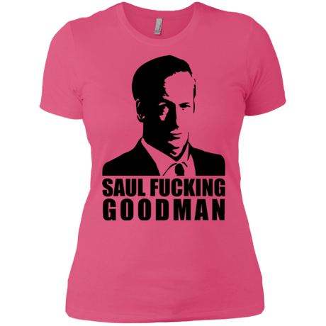 T-Shirts Hot Pink / X-Small Saul fucking Goodman Women's Premium T-Shirt