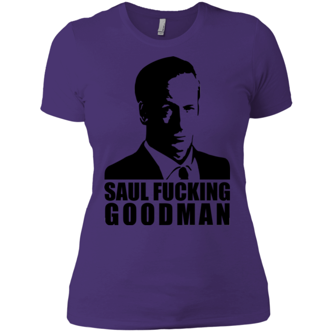 T-Shirts Purple / X-Small Saul fucking Goodman Women's Premium T-Shirt