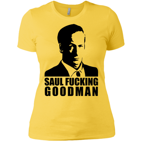 T-Shirts Vibrant Yellow / X-Small Saul fucking Goodman Women's Premium T-Shirt