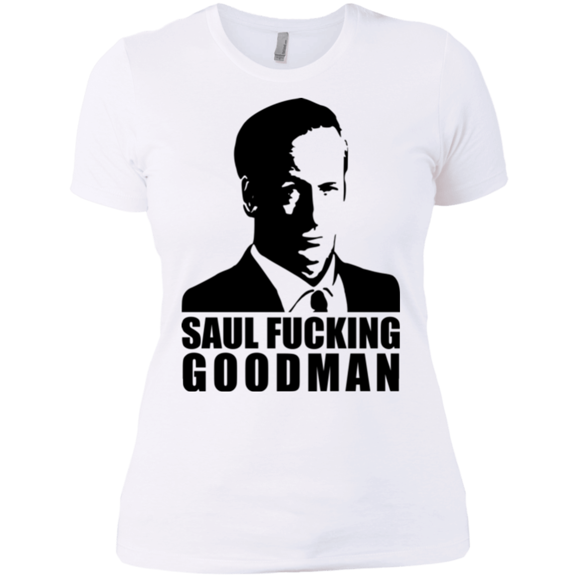 T-Shirts White / X-Small Saul fucking Goodman Women's Premium T-Shirt