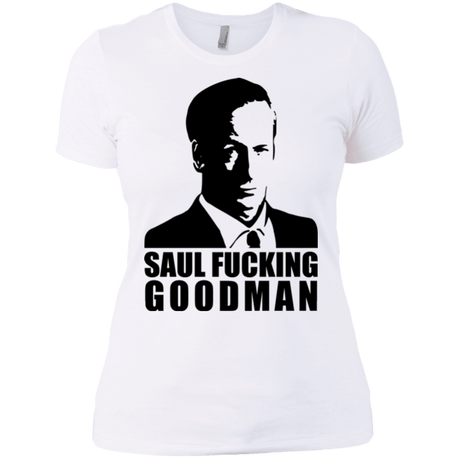 T-Shirts White / X-Small Saul fucking Goodman Women's Premium T-Shirt